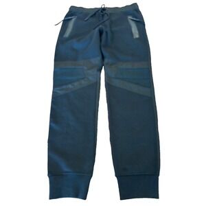 Diesel unique black track suit jogging pants bottoms sz large mens' gorpcore
